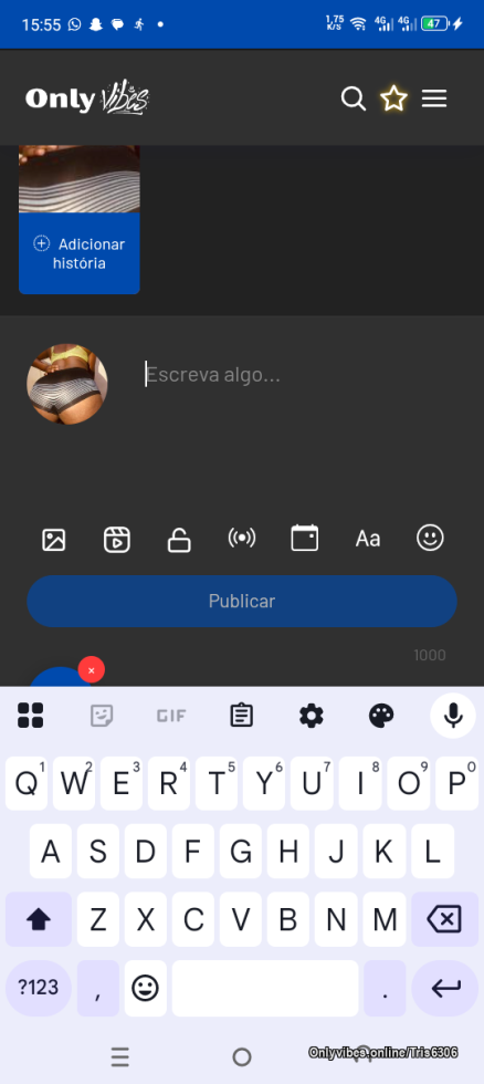 @onlyvibes1 quando eu quero publicar um vídeo não aparece o celo de por o dinheiro